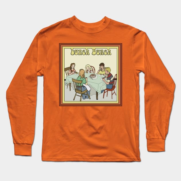 Lunch Bunch Long Sleeve T-Shirt by Slightly Unhinged
